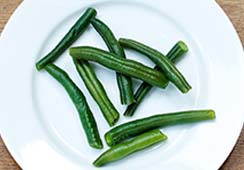 Green Beans - about 1 ½ tablespoon