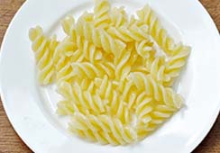 Pasta (cooked) - 5 tablespoons of cooked pasta